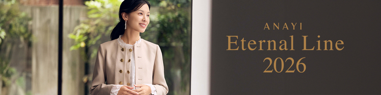 ジャケット|アウター|NEW ARRIVAL|ANAYI OFFICIAL ONLINE STORE