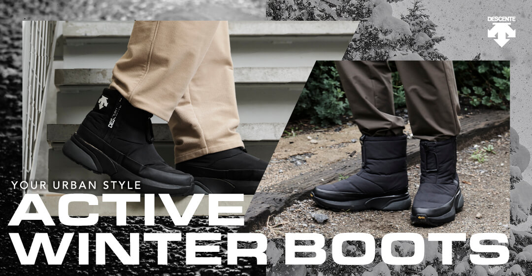ACTIVE WINTER BOOTS SHORT + / ウィンターブーツショート+ 