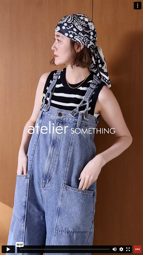BLACKFRIDAY】【GISELe 10月号掲載】atelier SOMETHING W KNEE
