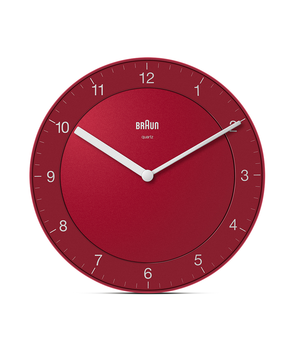 BRAUN（ブラウン） | BRAUN Analog Wall Clock BLACK BC06B | 腕時計の