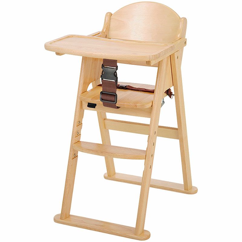 カトージ 木製ワイドハイチェア(テーブル付き・座席クッション付き・腰 