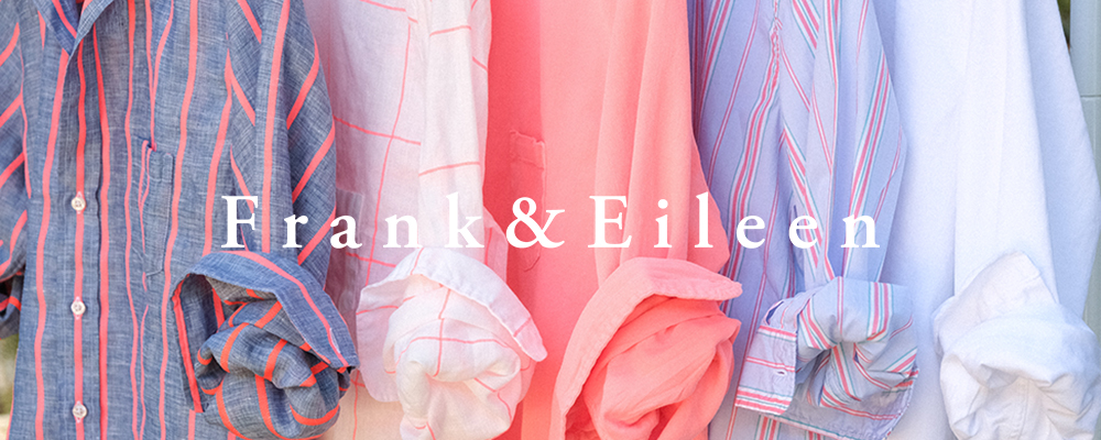 Luke Poplin Garment Dye Shirt｜Frank＆Eileen(フランク＆アイリーン