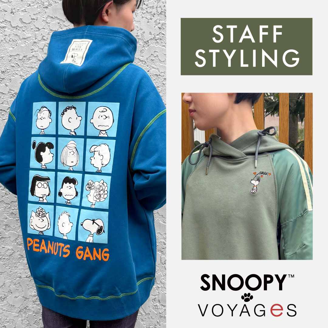 SNOOPY×VOYAGES | Sensounico ONLINE STORE