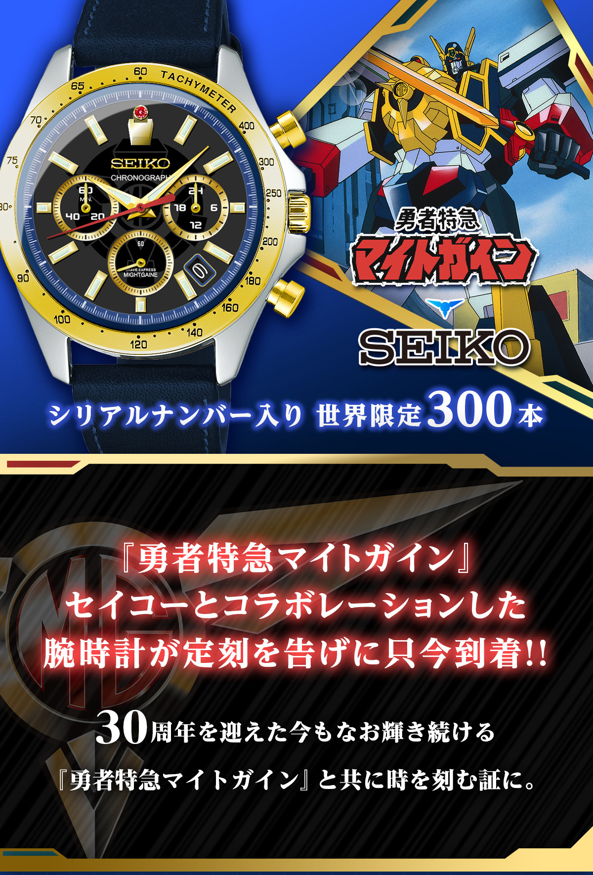30th Anniversary 限定 セイコーコラボレーションウオッチ 勇者