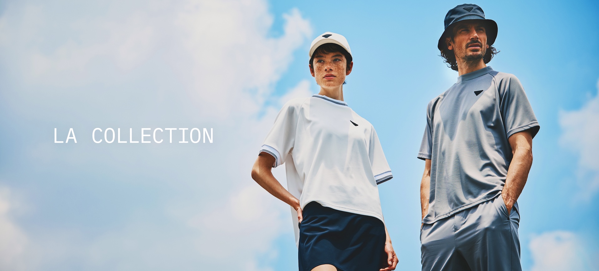 LA MEN'S LOGO RIB HIGHNECK RF（LA メンズロゴリブハイネック